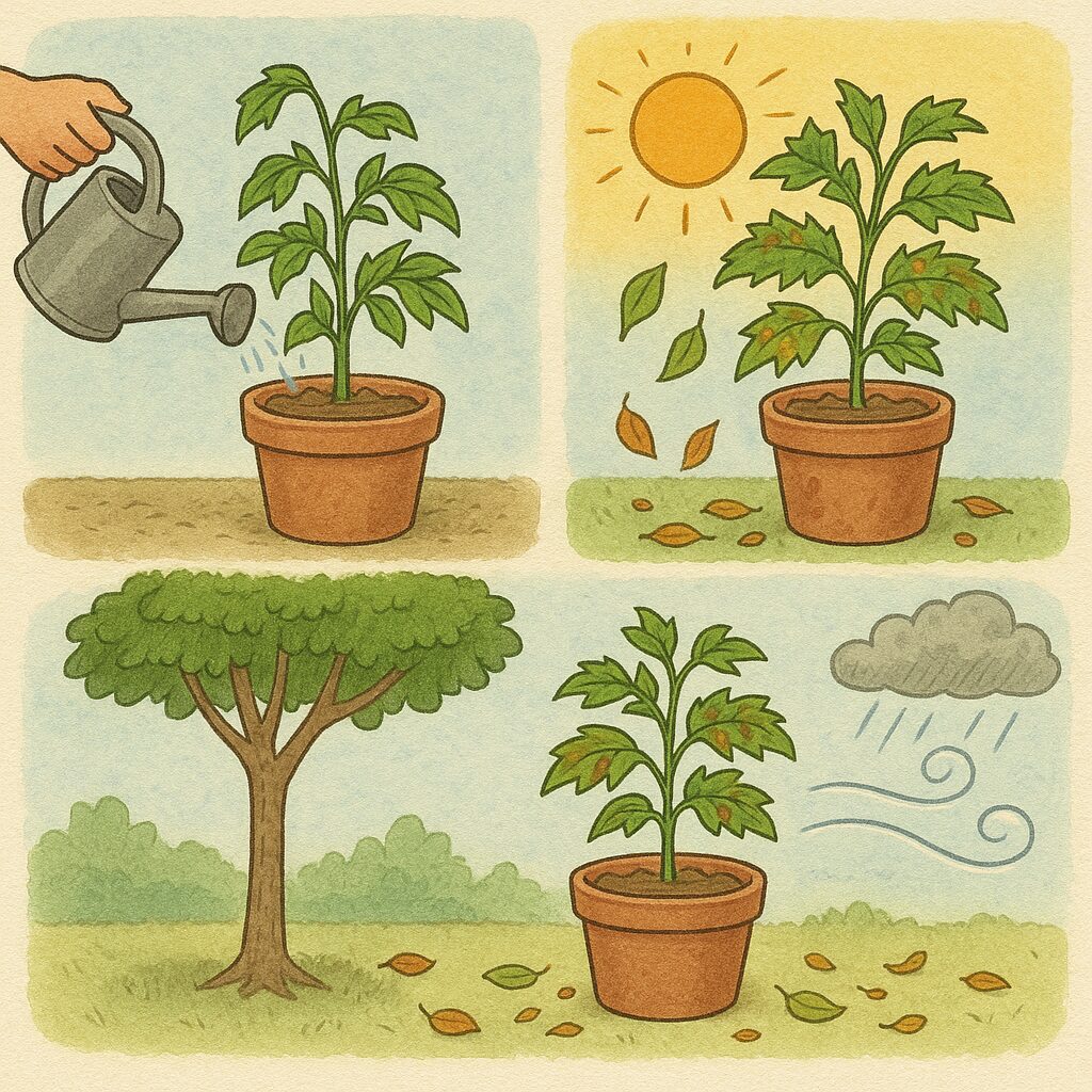 鉢植えでの管理と実つきのポイント